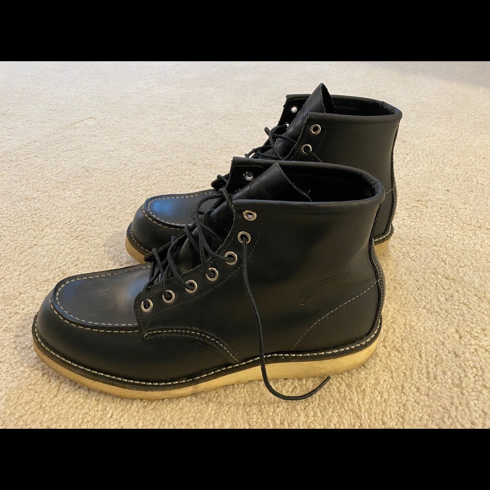 RED WING Heritage Moc Toe Boots Size 10 D